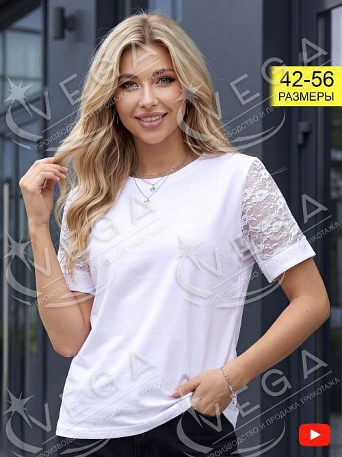 картинка Футболка женская 526 от магазина Одежда+
